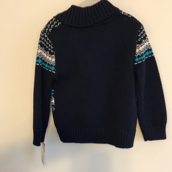 NWT- Ski Button Up Sweater - Picture 4 of 4